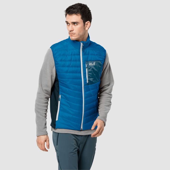 Chaleco Jack Wolfskin Routeburn Hombre Azules Mexico-9641521